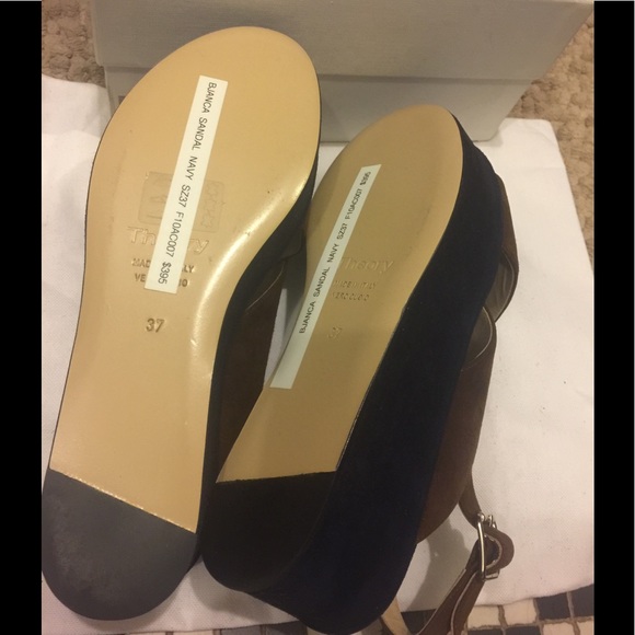 Theory BJANCA  Criss Cross Suede Sandals